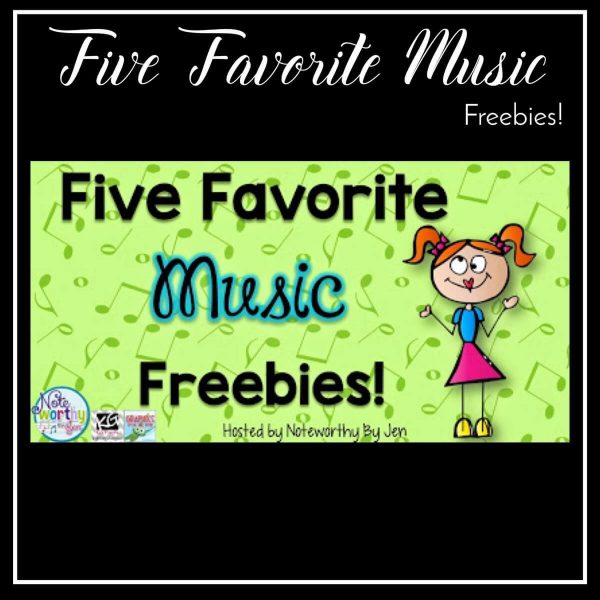 5 Favorite Music Freebies! 