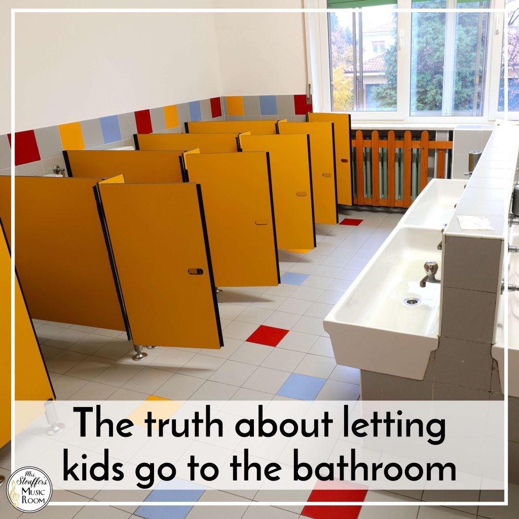 The truth about letting kids go to the bathroom