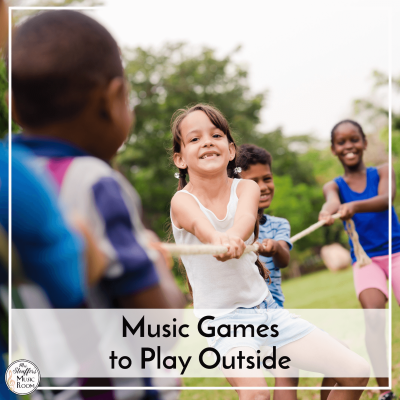 Outdoor Games for Elementary Music