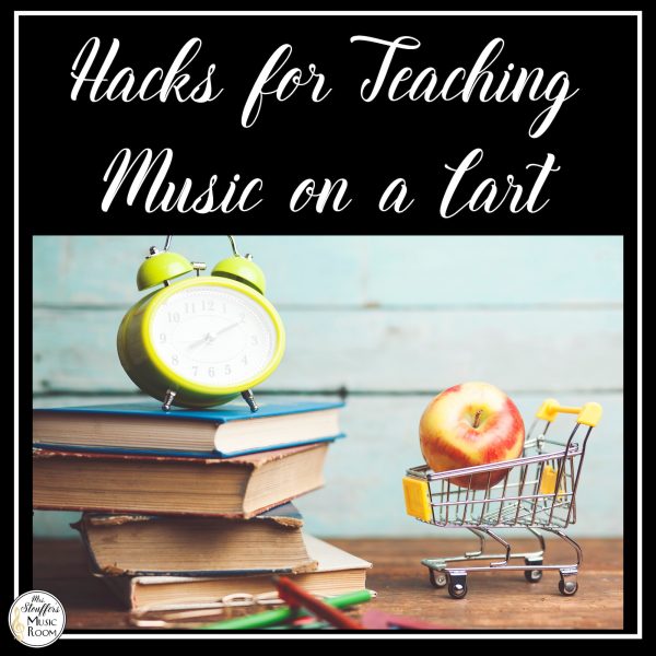 hacks for teaching music on a cart
