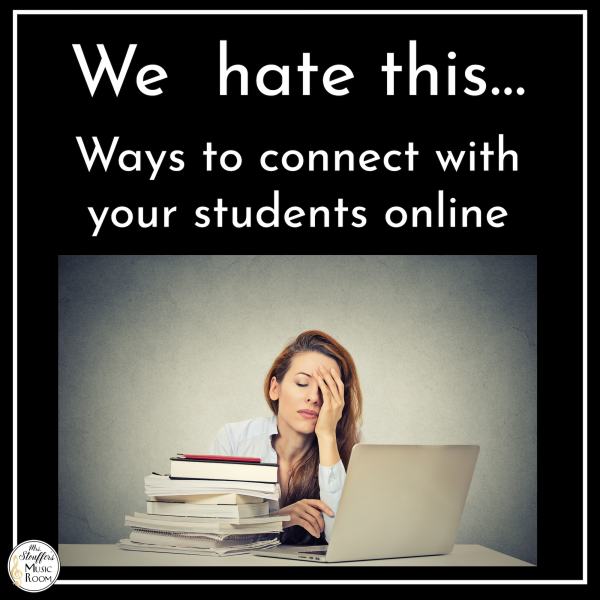 ways to connect with students online