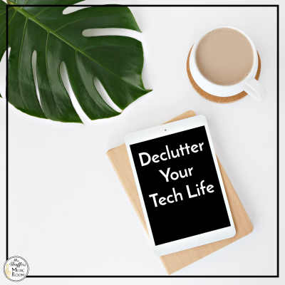 Decluttering Your Tech Life