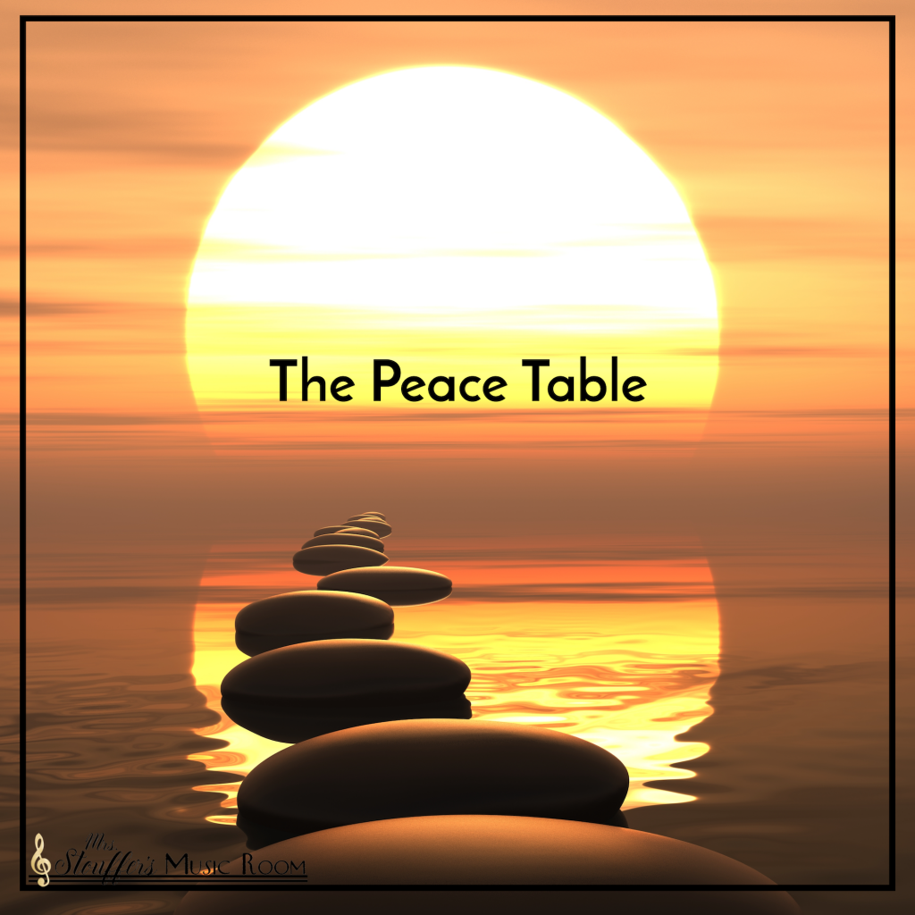 The Peace Table - A place for disagreement