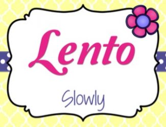 Tempo Posters {Garden of Music} - Mrs. Stouffer's Music Room