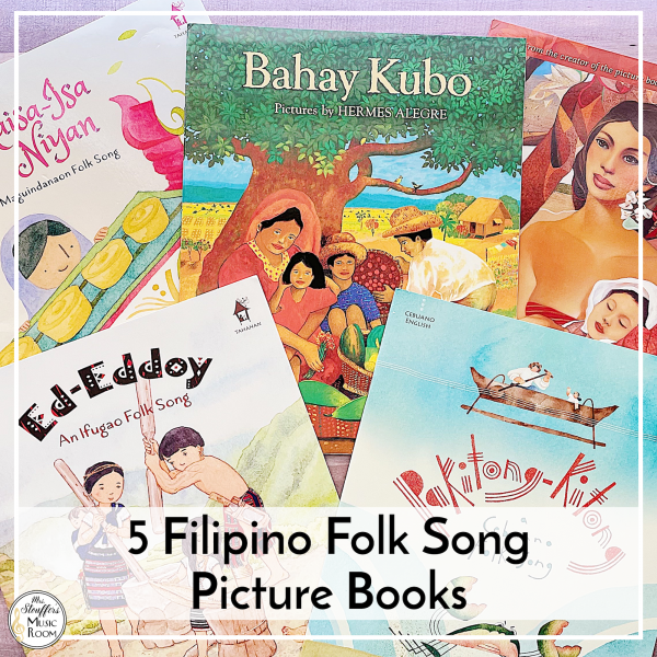 5 Filipino Folk Song Picture Books-1