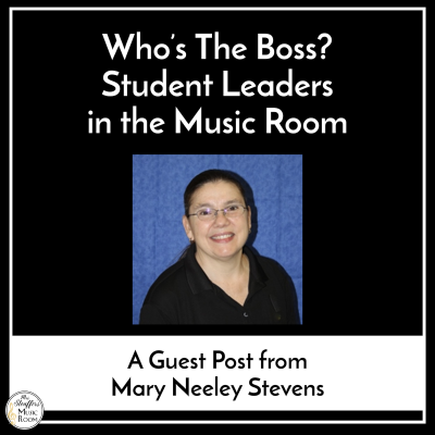 Who’s The Boss? Student Leaders in the Music Room