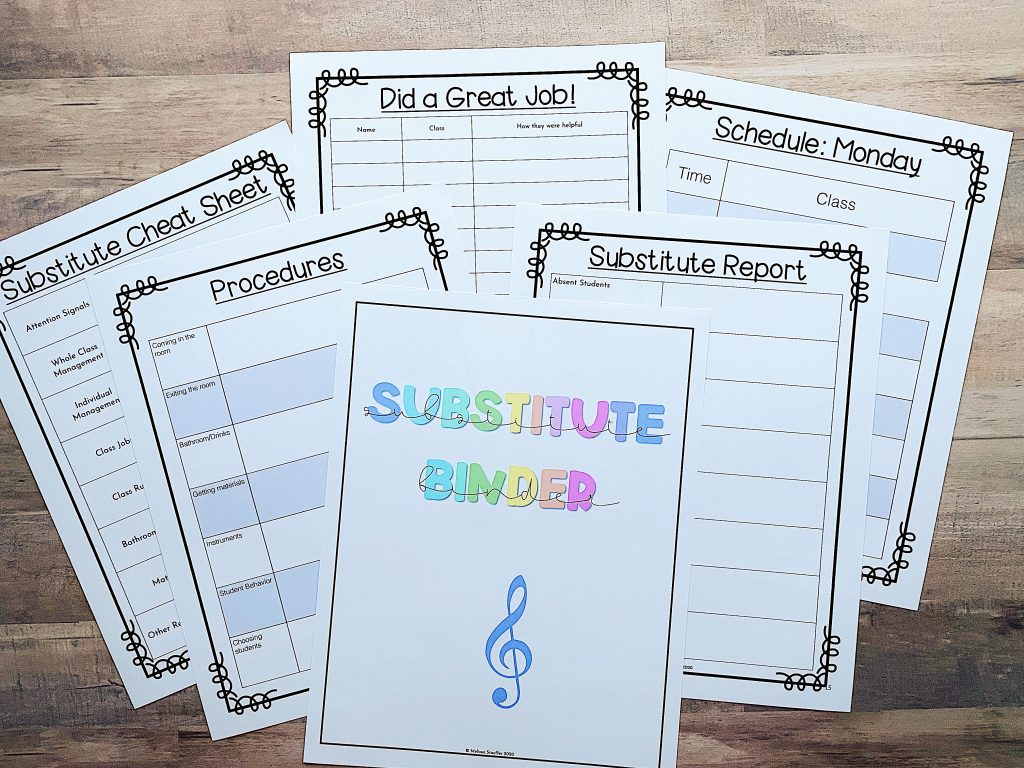 21 Documents Every Music Teacher Needs At The Beginning Of The School Year Mrs Stouffers 0471