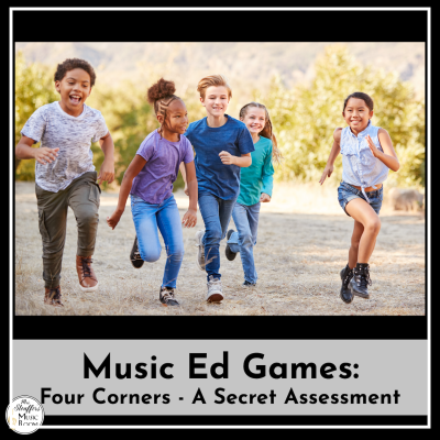Music Ed Games: Four Corners – A Secret Assessment