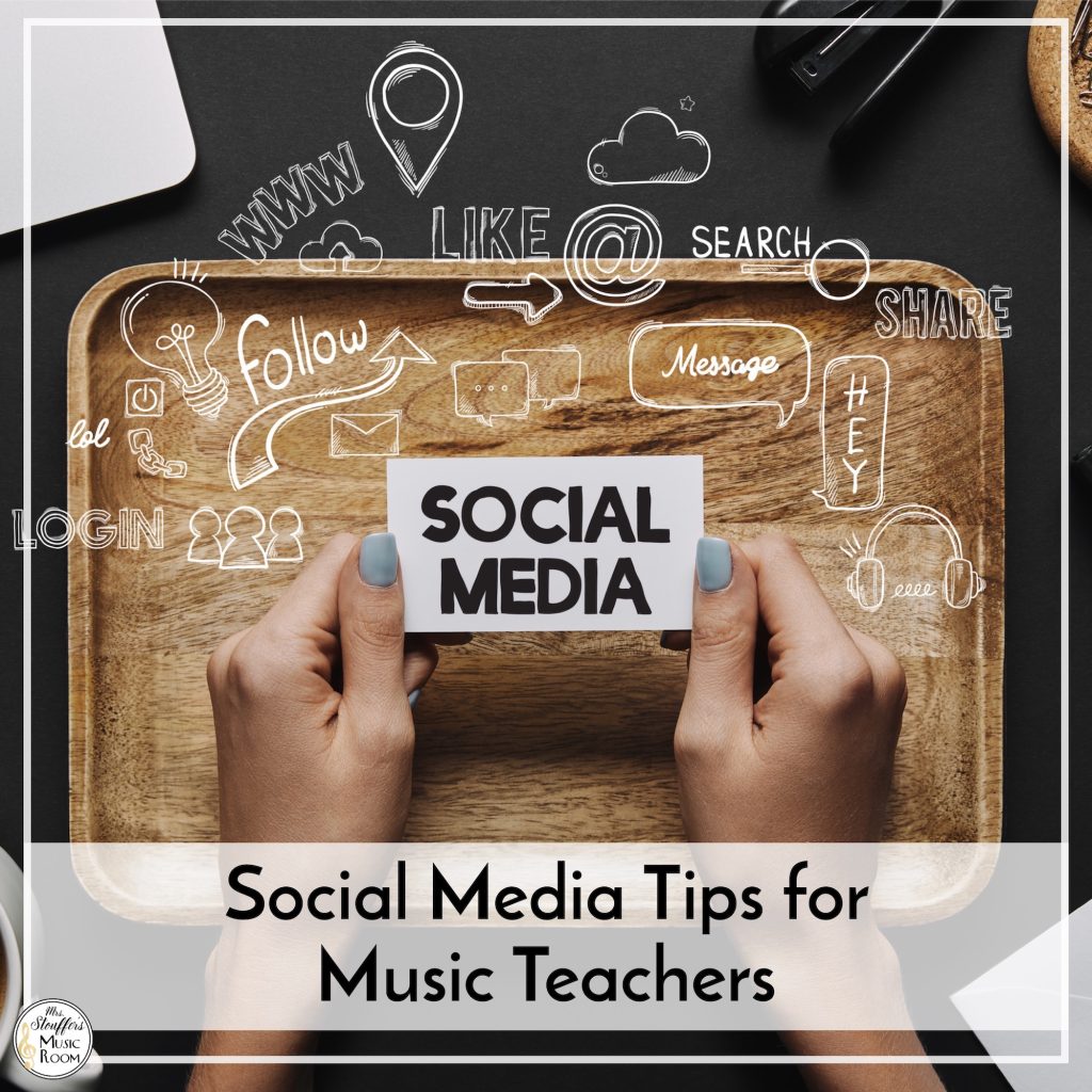 social media tips for music teachers