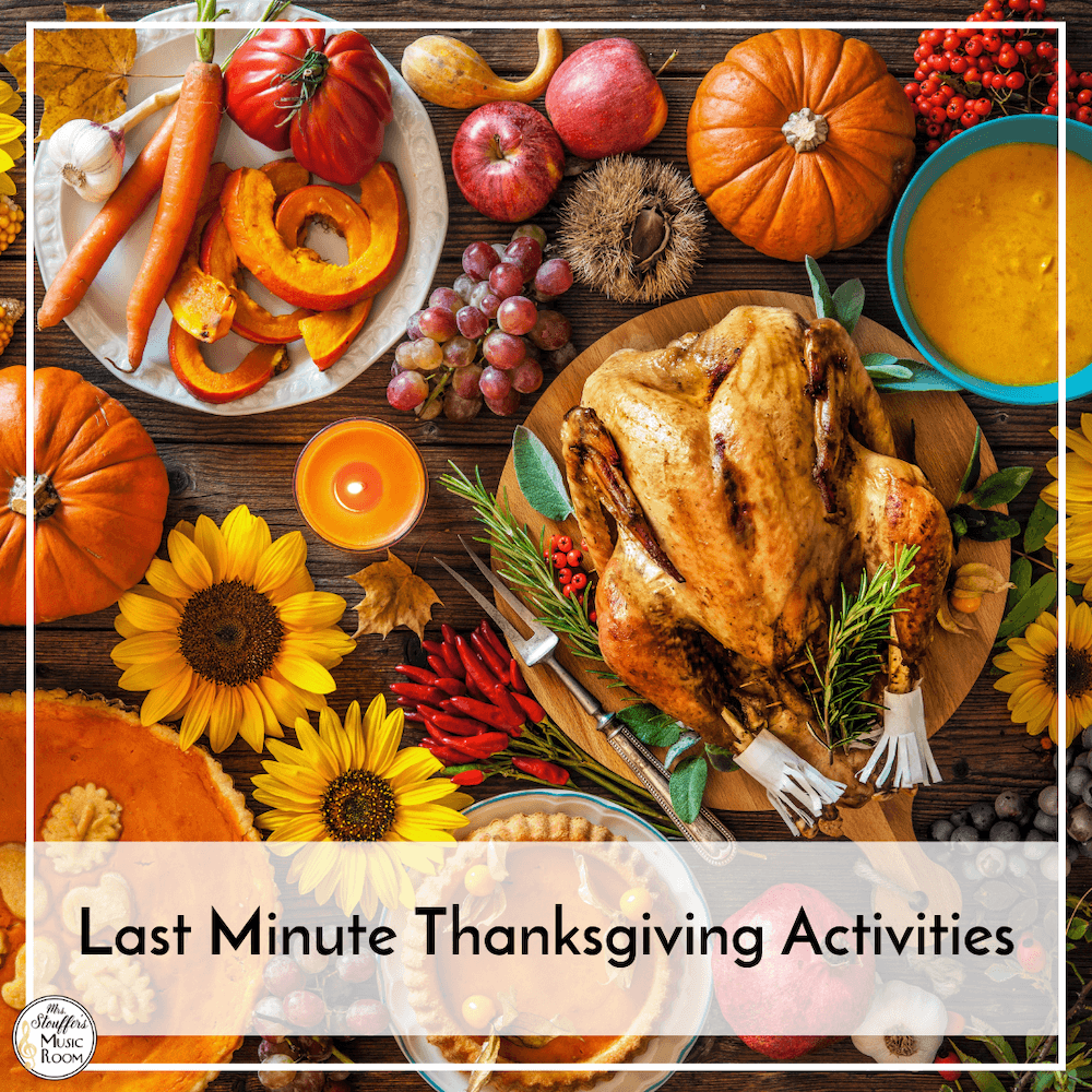 Last Minute Thanksgiving Square