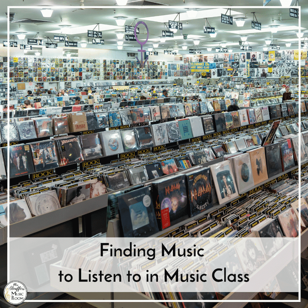 Finding Music to Listen To Square