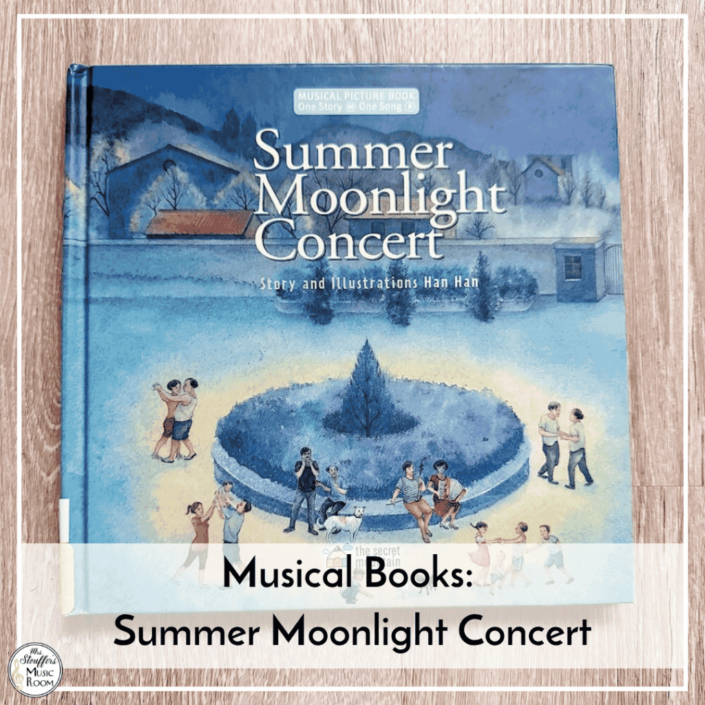 Musical Books Summer Moonlight Concert Square