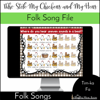Who Stole My Chickens and My Hens – Tim-ka, Solfege La – Kodaly Method Folk Song File