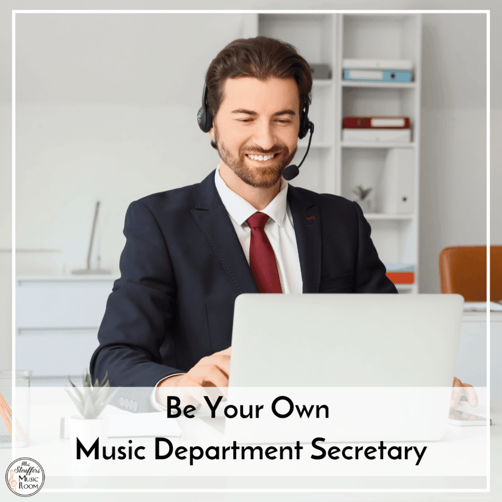 Be Your Own Music Department Secretary Be Your Own Music Department Secretary Square