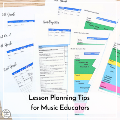 Lesson Planning Tips for Music Educators