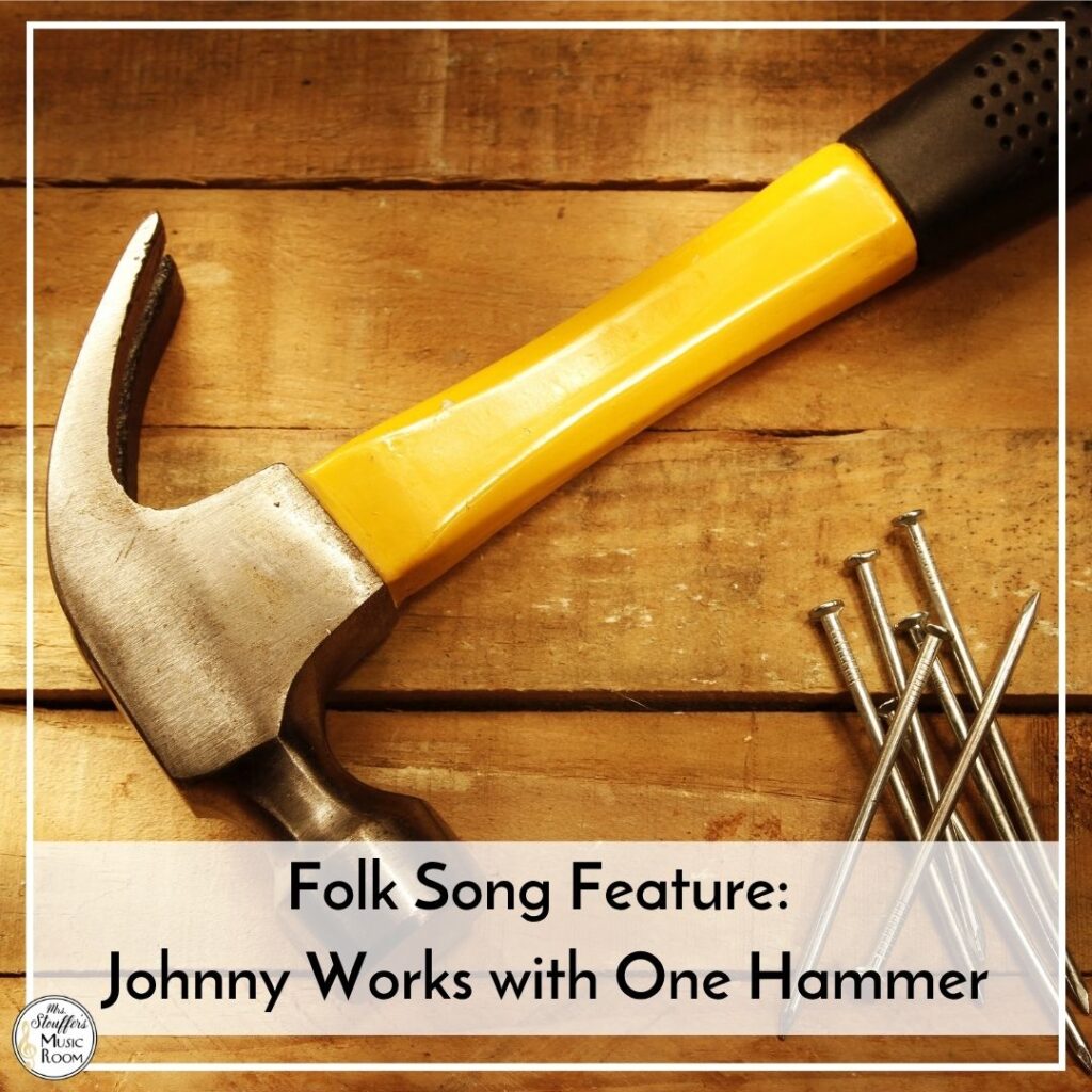 Folk Song Johnny Works Square