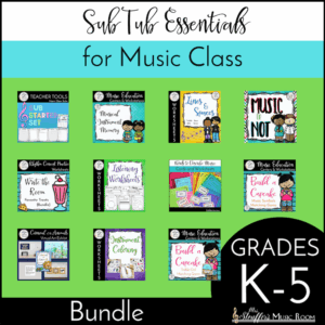 Sub Tub Essentials for Music Teachers
